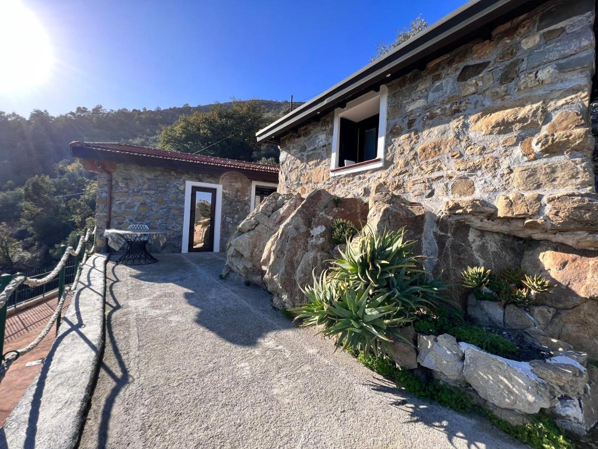 Villa Di Campagna Con Vista Mare 5 Camere Da Letto Pampara Bagian luar foto