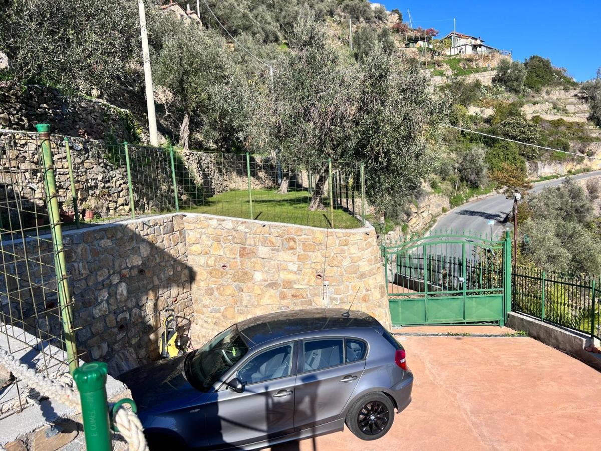 Villa Di Campagna Con Vista Mare 5 Camere Da Letto Pampara Bagian luar foto