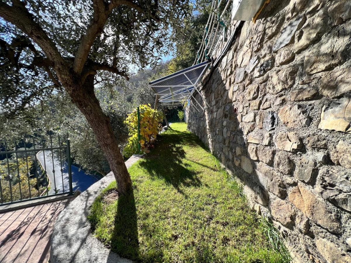 Villa Di Campagna Con Vista Mare 5 Camere Da Letto Pampara Bagian luar foto