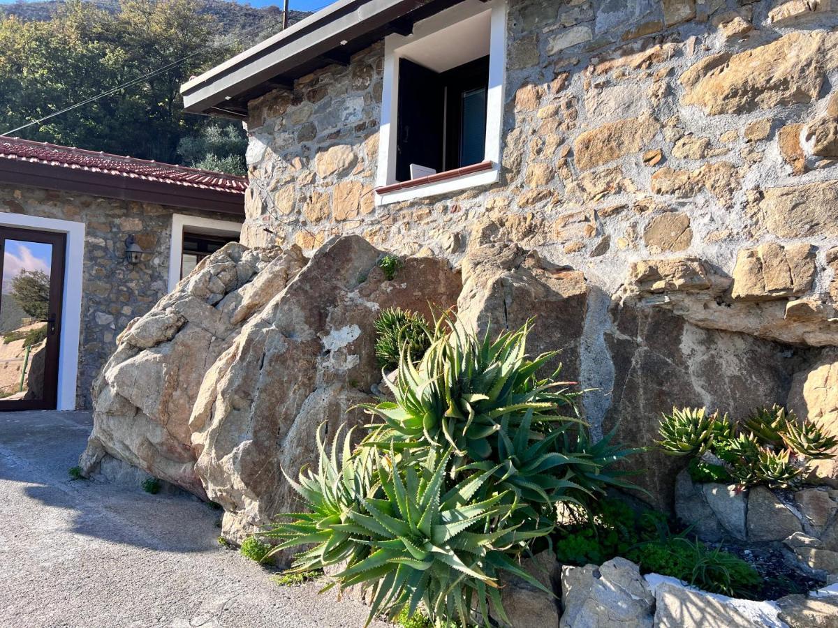 Villa Di Campagna Con Vista Mare 5 Camere Da Letto Pampara Bagian luar foto