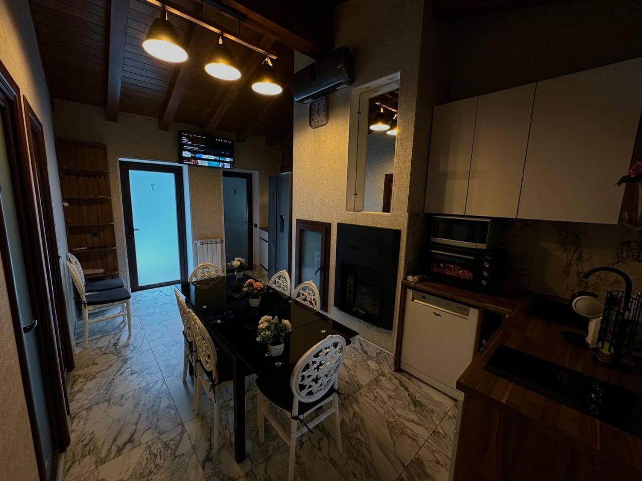 Villa Di Campagna Con Vista Mare 5 Camere Da Letto Pampara Bagian luar foto