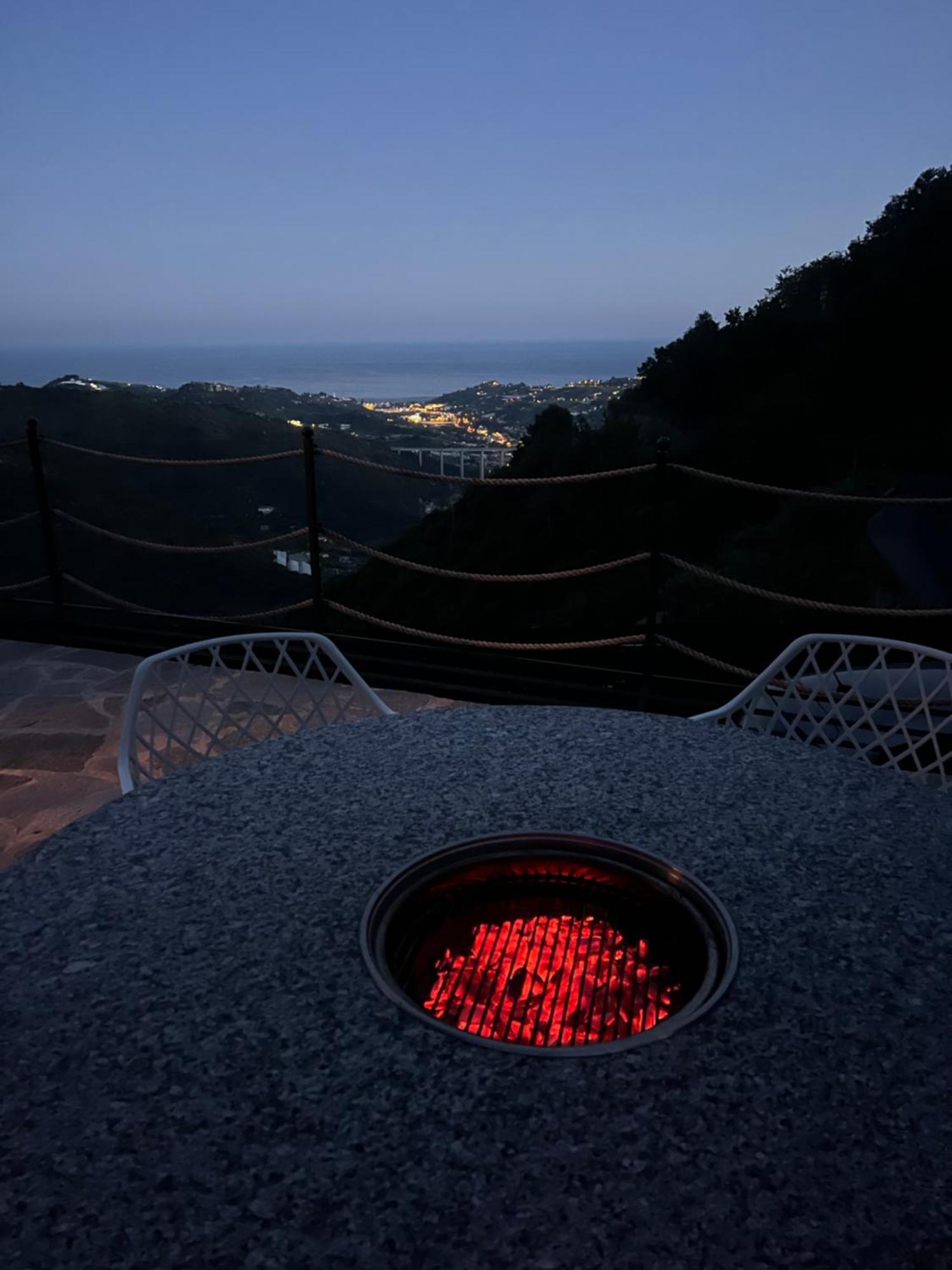 Villa Di Campagna Con Vista Mare 5 Camere Da Letto Pampara Bagian luar foto